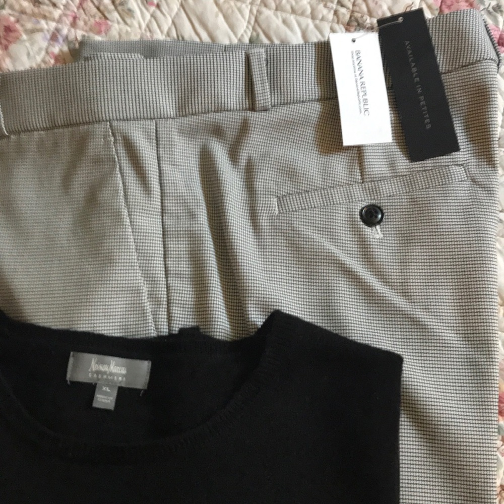 Banana Republic trousers NWT SIZE 10 Logan fit